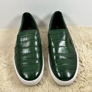 Michael Kors Keaton‎ Crocodile Embossed Slip-On Sneakers. 7